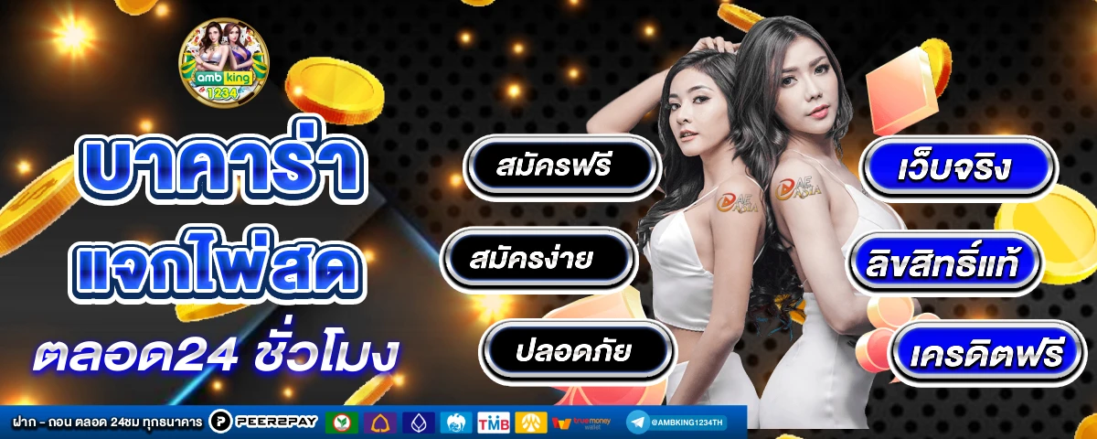 เกมสล็อตฝากถอน true wallet - แบนเนอร์โปรโมชั่น