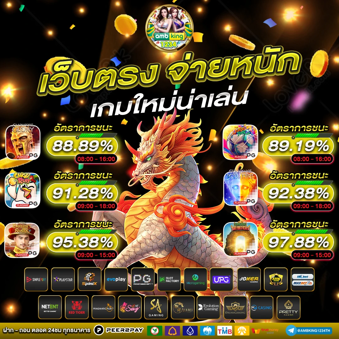 เว็บ คาสิโน ที่ดีที่สุด - แบนเนอร์โปรโมชั่น