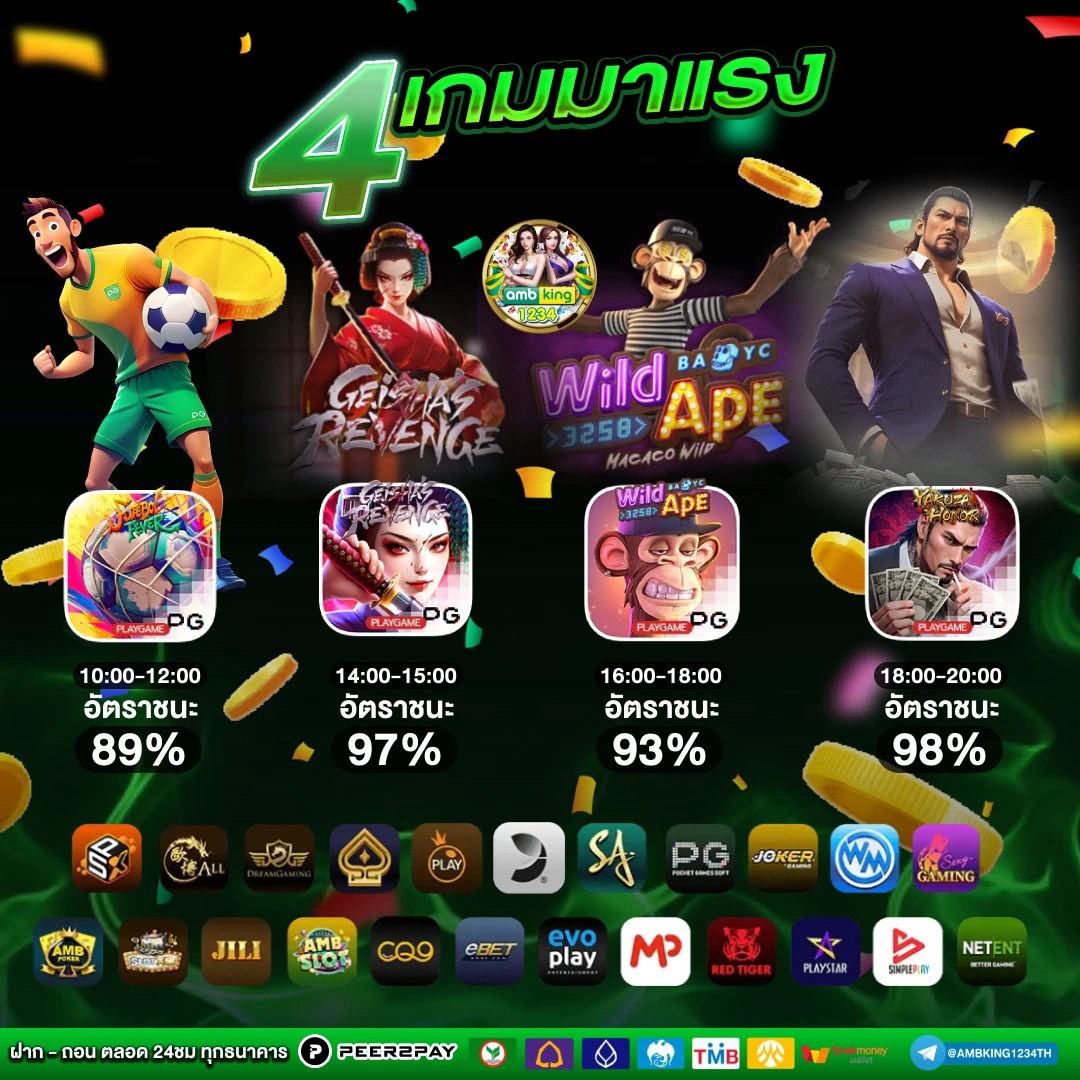 อัตราแตกpg - แบนเนอร์โปรโมชั่น